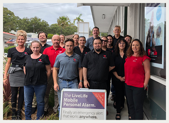 live life alarms staff photo march 2019