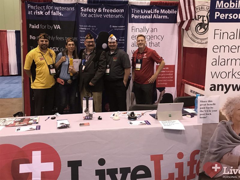 live life alarms dva veterans alarm expo emergency fall alert